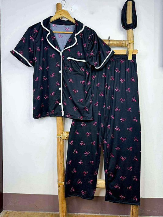 Whisper Bloom PJ set with Matching Headband